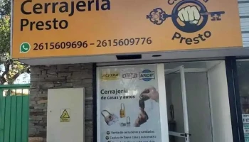Cerrajería Presto - Urgencias 24 Hs - Guaymallén