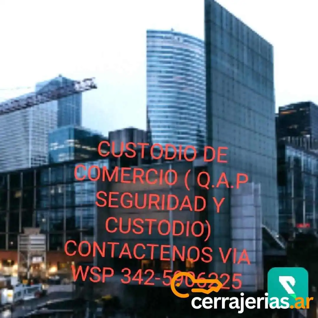 Seguridad Y Custodios Q.a.p - Santa Fe De La Vera Cruz Seguridad Y Custodios Q.a.p - Santa Fe De La Vera Cruz