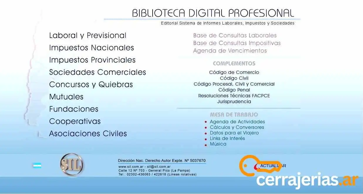 Sistema de Informes Laborales, Impuestos y Sociedades - Gral. Pico Sistema de Informes Laborales, Impuestos y Sociedades - Gral. Pico