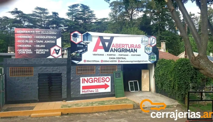 Aberturas Angriman -  Direccion - Río Ceballos