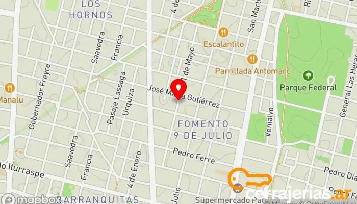 mapa de Aberturas General Paz Proveedor de ventanas, Fábrica de puertas, Proveedor de puertas, Proveedor de puertas para garaje, Taller de instalación de puertas y ventanas, Tienda de ventanas de plástico, Servicio de instalación de ventanas en Santa Fe de la Vera Cruz