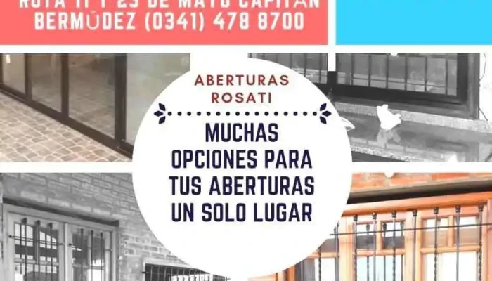 Aberturas Rosati -  Del Propietario - Cap. Bermúdez