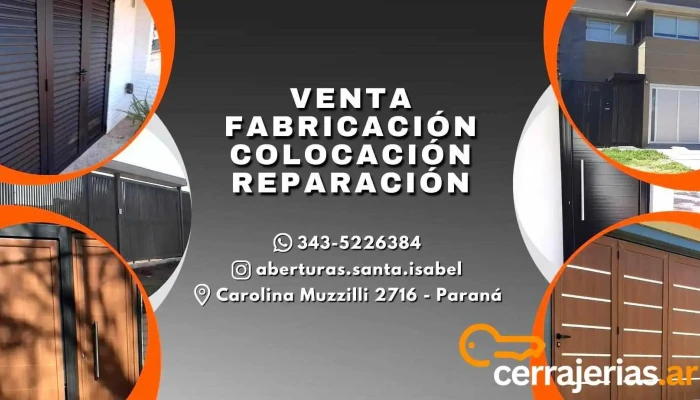 Aberturas Santa Isabel - Fabrica - Paraná