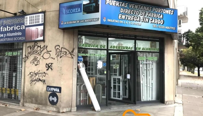 Aberturas Scorza Aluminio Puertas Ventanas directo de fabrica al público en general - Merlo