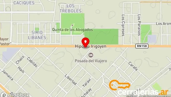 mapa de Abriles Cervecería Cervecería artesanal en Río Cuarto