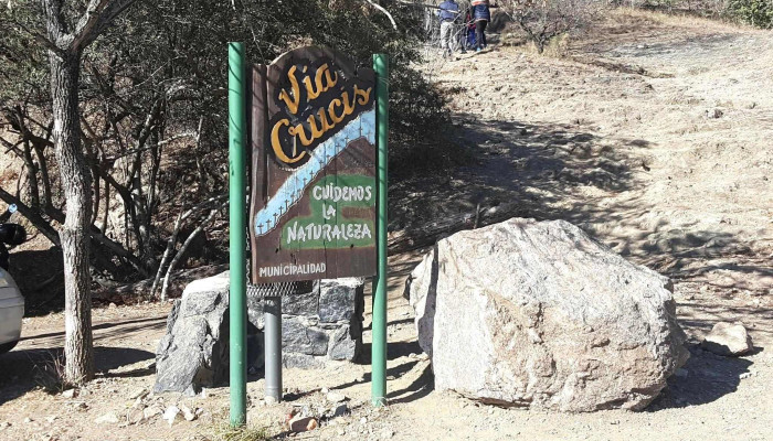 Acceso Via Crucis -  Numero - Santa Rosa de Calamuchita