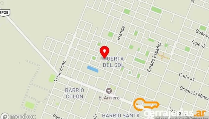 mapa de Acústic Pro  en Sáenz Peña
