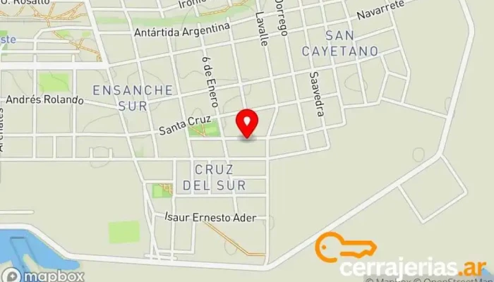 mapa de Albañileria en s.a.o y las grutas Constructor en San Antonio Oeste