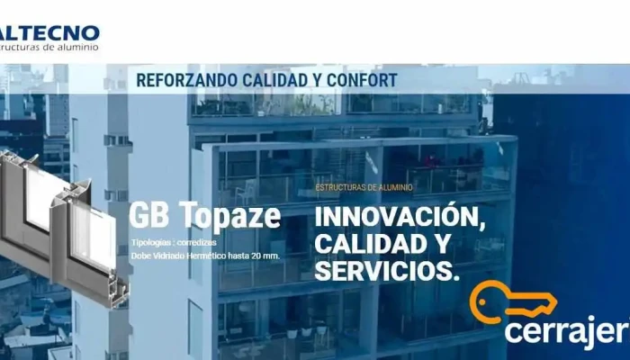 Altecno Fábrica de aberturas de aluminio - Granadero Baigorria