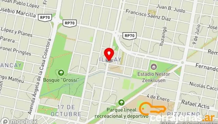 mapa de Arte Divino Deco  en Rafaela