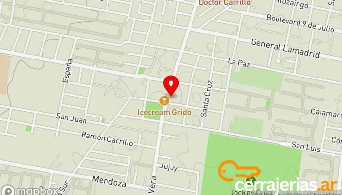 mapa de Automatizaciones Suat SRL  en San Miguel de Tucumán