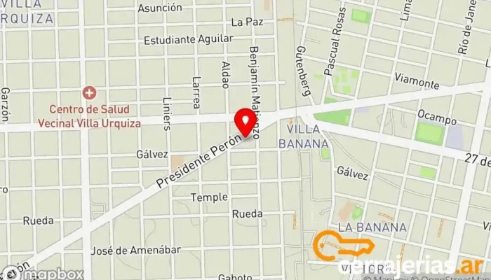 Cabalim Aberturas -  Mapa - Rosario Cabalim Aberturas -  Mapa - Rosario