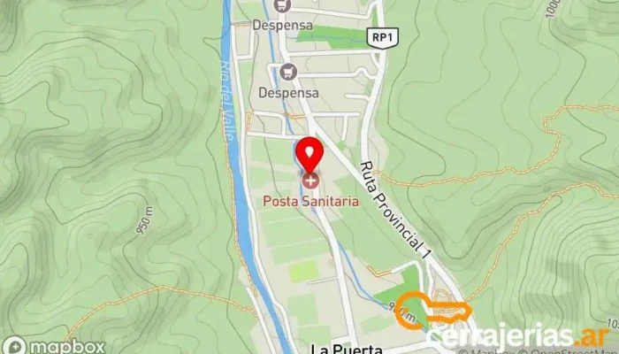 mapa de CAPS La Puerta Norte Hospital en La Puerta