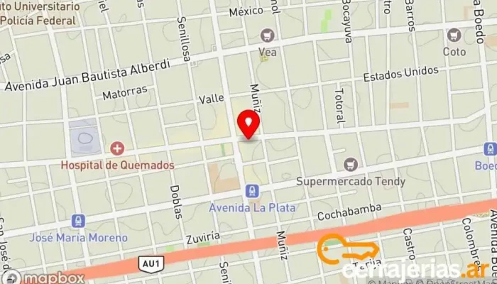 mapa de CARLITOS Cerrajero en ABZ
