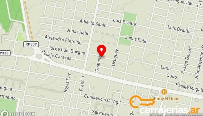 mapa de Carmen Díaz Puerta Asesor médico en Yerba Buena