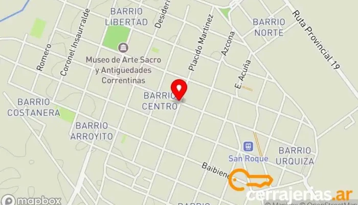 mapa de Carpintería 