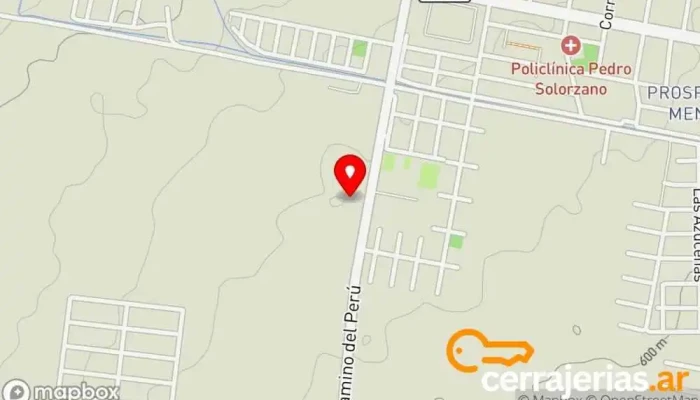 mapa de Carpintería Simón Carpintero en Tafí Viejo