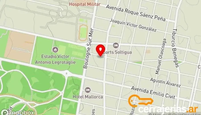 mapa de Carpintero, arreglos, reparación, sillas, puertas, portones, ventanas, cajas para vinos premiums Carpintero en Capital, Mendoza