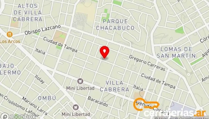 mapa de Cerrajeria 24 Horas - JM- EMERGENCIAS LAS 24 HORAS - HOGAR- AUTOMOTOR Cerrajero en Córdoba