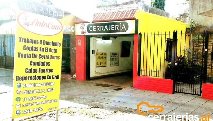 Cerrajeria Antocam 24hs Exterior - Lanús
