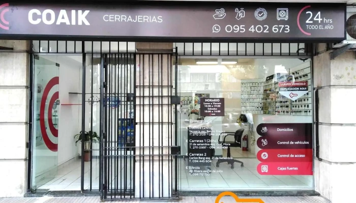 Cerrajería Coaik Pocitos - 11300 Montevideo