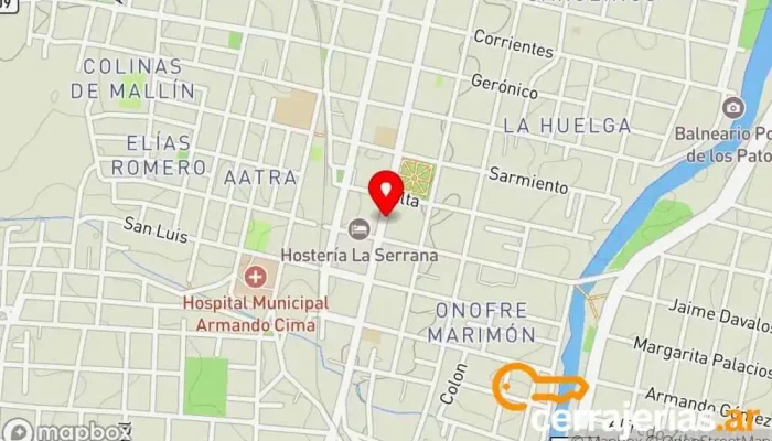 mapa de Cerrajería Cosquin Morresi - Ferreteria Cerrajero, Tienda de herramientas en Cosquín