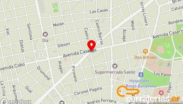 mapa de Cerrajeria Leonardo Boedo Cerrajero en ciudad autonoma