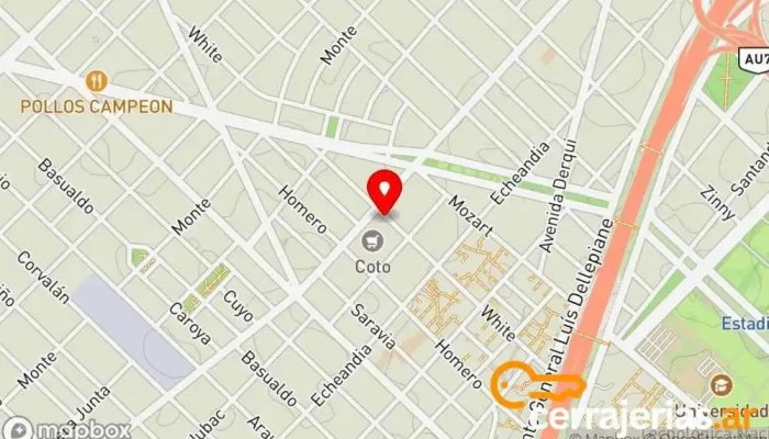 mapa de CERRAJERIA Litmar Cerrajero en IJO