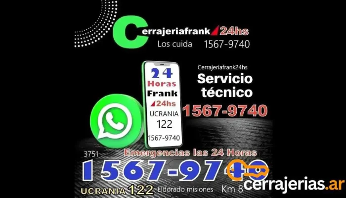 Cerrajeriafrank24hs -  Videos - Eldorado