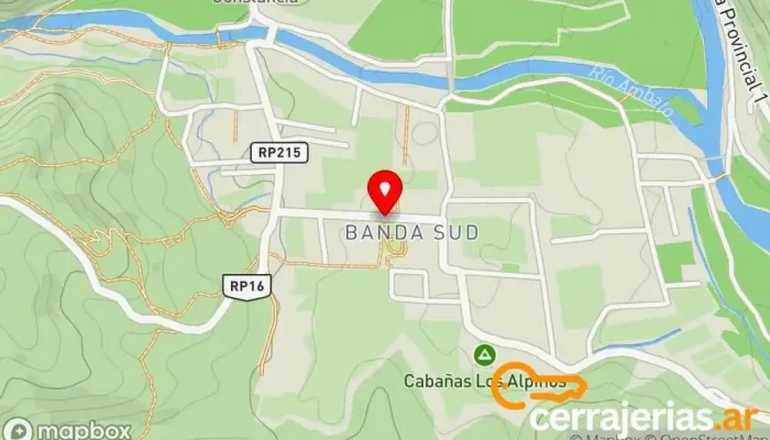 mapa de Club Social Cultural y Deportivo Unión Club de fútbol en La Puerta