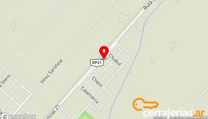 mapa de Comercial Valido Herrero, Proveedor de materiales de construcción, Proveedor de puertas, Proveedor de puertas para garaje, Constructor de casas modulares, Chapistería en Empalme Villa Constitución