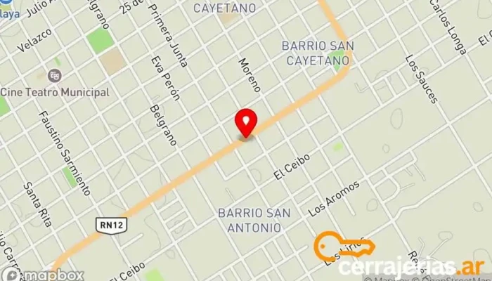 mapa de CORRALON 
