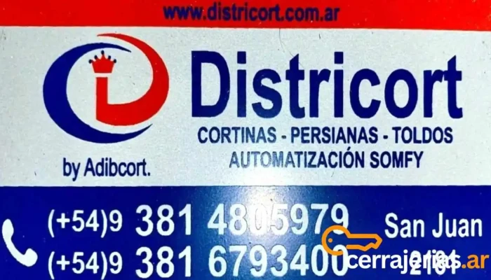Cortinas Y Persianas Districort -  Del Propietario - San Miguel de Tucumán