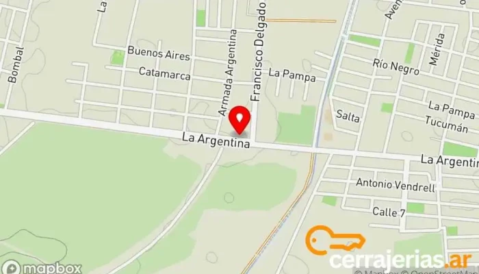 mapa de Dario Puerta Suspensión Taller de revisión de automóviles en Tunuyán