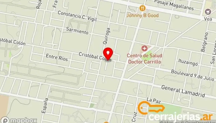 mapa de DICATEC Taller de instalación de puertas y ventanas en Yerba Buena