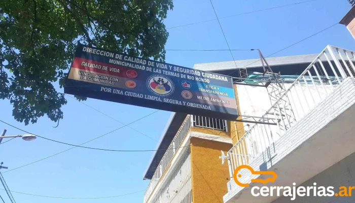Direccion de calidad de vida y seguridae ciudadana - Termas De Río Hondo