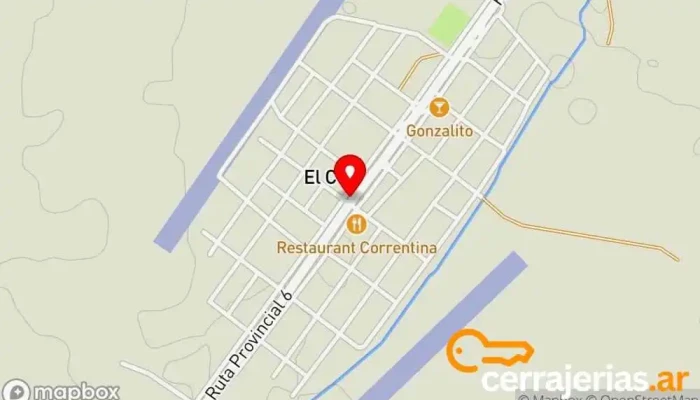 mapa de El Cuy  en El Cuy
