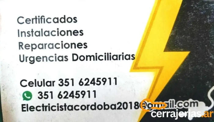 Er Emergencias Domiciliarias Sas Plomero Gasista , Electricista Matriculado , Aires Acondicionados y Cerrajeria del hogar - Córdoba