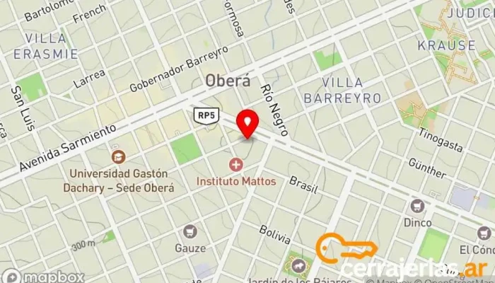mapa de Familia Bercomat - Diseño y Materiales Proveedor de materiales de construcción en AKC