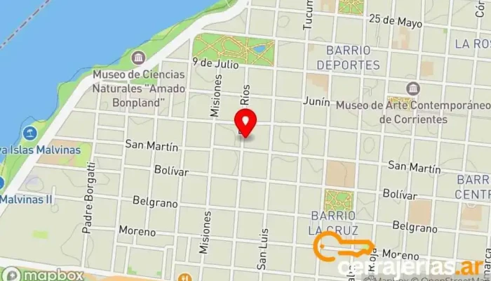 mapa de Ferretería Don Nato Ferretería en BPK