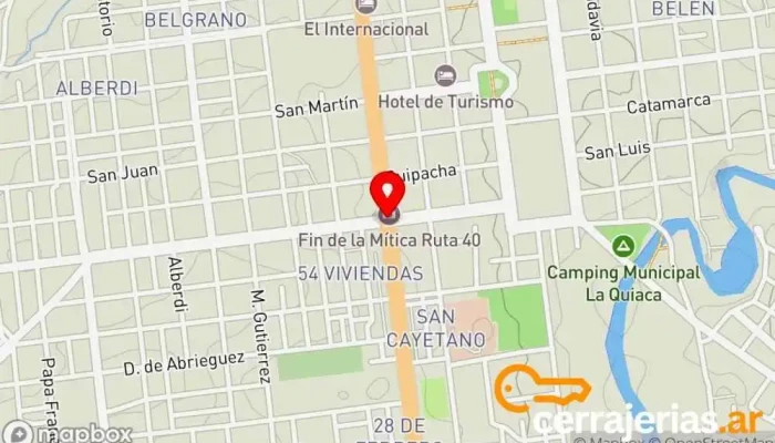 mapa de Fin de 