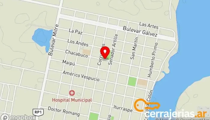 mapa de Gyg Aberturas Oficinas de empresa en Helvecia