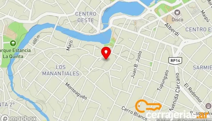 mapa de Habrok fit Gimnasio en Villa Carlos Paz