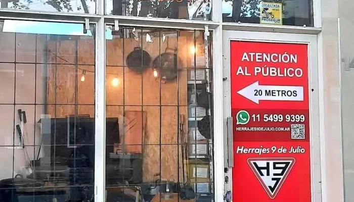Herrajes 9 de Julio - Esquina Av. De Mayo 1501