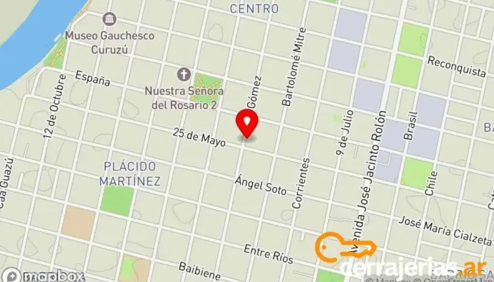 mapa de Herrajes Arroyo Tienda de herramientas en FZU