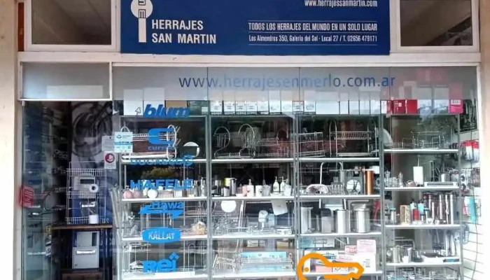 Herrajes San Martín Merlo - Los Almendros 350 Local 27