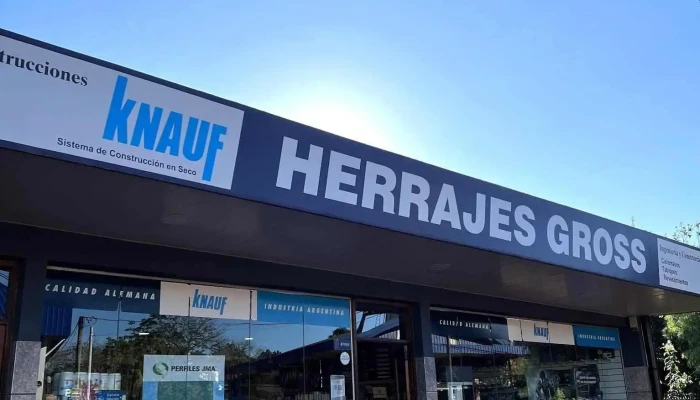 Herrajes y Construcciónes Gross “Distribuidor Knauf” construccion en seco - Montecarlo