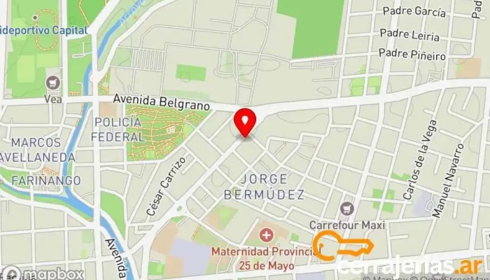 mapa de Hiperplaca - Catamarca Interiorista en San Fernando del Valle de Catamarca