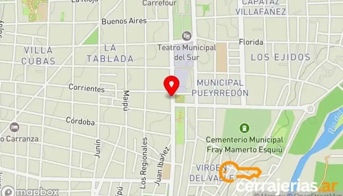 mapa de I-CREA Ventana de aluminio, Proveedor de marcos de aluminio, Fábrica de puertas, Tienda de cristales y espejos, Tienda de cristales en San Fernando del Valle de Catamarca