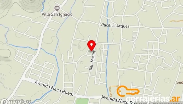mapa de Iglesia Bautista Puerta De Bendición Iglesia bautista en San Fernando del Valle de Catamarca